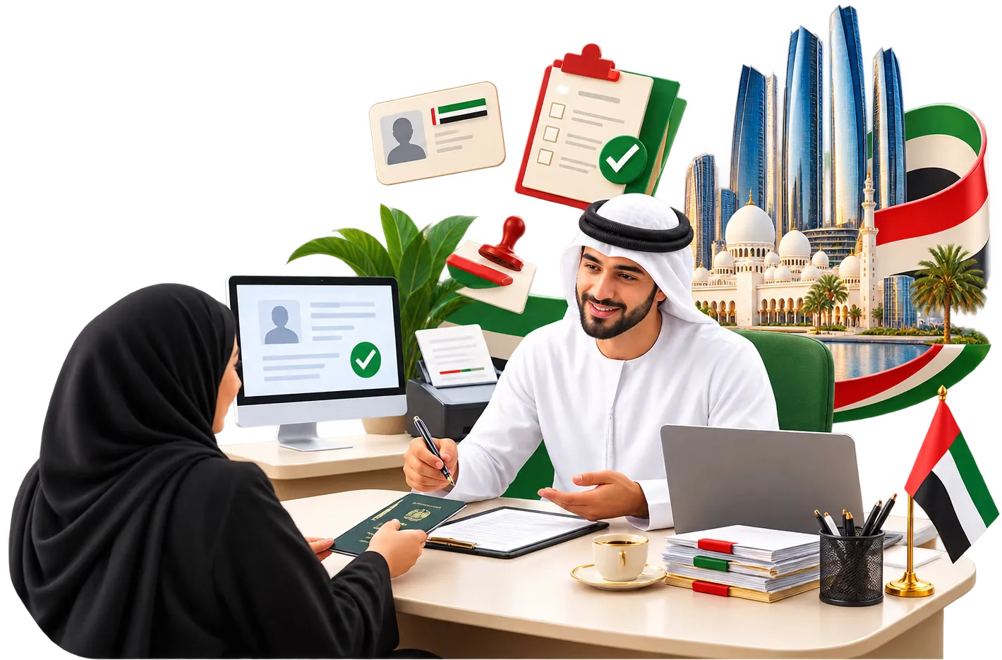 Lamasat Typing Center services